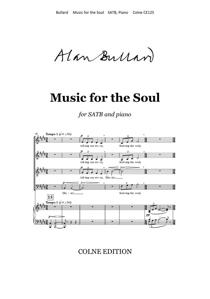 Bullard: Music for the Soul SATB published by Colne